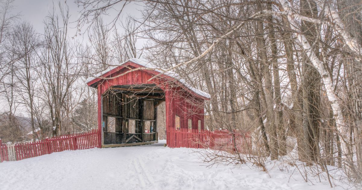 Vermont covered bridge